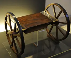 Leonardo da Vinci's Codex Atlanticus Wagon Axle Print