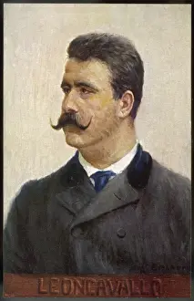 Opera Composers Italy Prints: Leoncavallo / Eichhorn