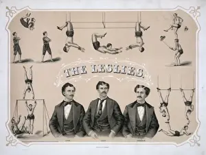 Circus Performers Prints: The Leslies