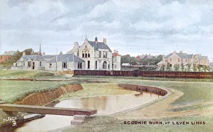 Leven Thistle Golf Club and Scoonie Burn, Scotland Leven Thistle Golf Club and Scoonie Burn, Scotland