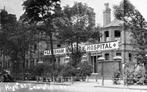 Lewisham Military Hospital Print - Red Cross Entrance