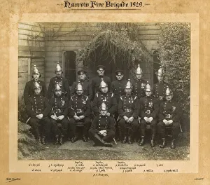 LFB-LCC Harrow Fire Brigade group photo LFB-LCC Harrow Fire Brigade group photo