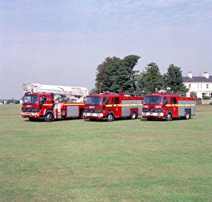 LFDCA-LFB three Greenwich fire station appliances LFDCA-LFB three Greenwich fire station appliances
