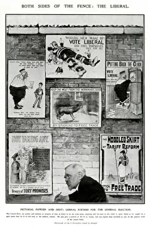 Liberal posters for the General Election, & their artists Liberal posters for the General Election, & their artists