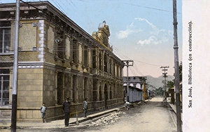 Library building, San Jose, Costa Rica, Central America Library building, San Jose, Costa Rica, Central America