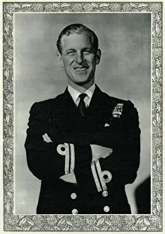 Lieutenant Philip Mountbatten announcement of his engagement Lieutenant Philip Mountbatten announcement of his engagement