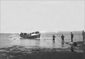Lifeboat and crewmen at Appledore, Devon Lifeboat and crewmen at Appledore, Devon