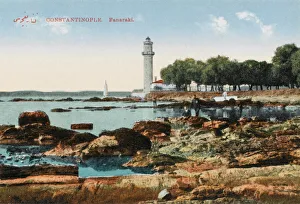 Lighthouse at Fenerbahce, Constantinople Lighthouse at Fenerbahce, Constantinople