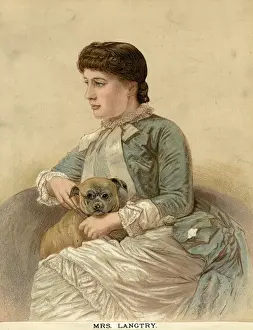 Victorian Era Entertainment Prints: Lillie Langtry