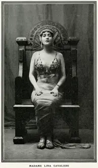 Italian Operatic Soprano Prints: Lina Cavalieri