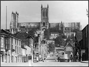 Lincoln Cathedral 1940S