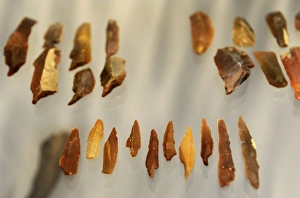 Lithic industry. Tools used by reindeer hunters. Solbjerg, L Lithic industry. Tools used by reindeer hunters. Solbjerg, L