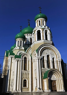 Lithuania. Vilnius. Orthodox Church of St. Michael and St. C Lithuania. Vilnius. Orthodox Church of St. Michael and St. C