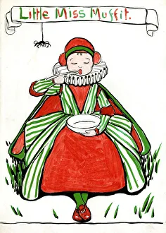 Little Miss Muffit, by Minnie Asprey Little Miss Muffit, by Minnie Asprey