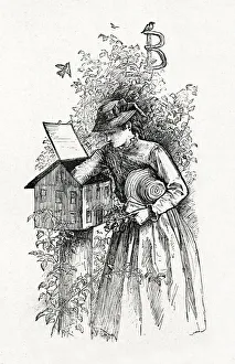 Little Women - Beth checking the postbox Little Women - Beth checking the postbox