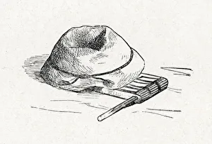 Little Women - Laurie's felt hat and rattle Little Women - Laurie's felt hat and rattle