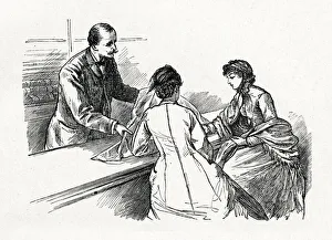 Little Women - Meg buying silk for a new dress Little Women - Meg buying silk for a new dress
