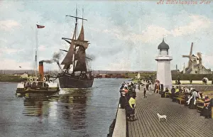 Littlehampton Pier circa 1910s Print