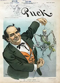 Puck Magazine Illustrations Online Prints: The living issue