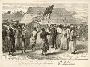 19th Century Exploration Prints: Livingstone Found