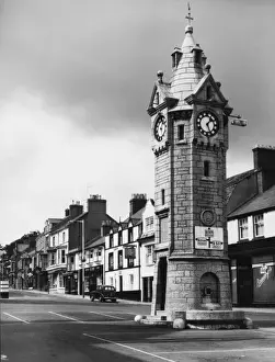 Clock Towers In The UK Prints: Llangefri Clock Tower