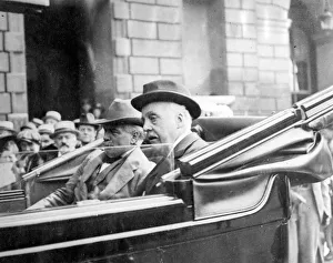 Lloyd George and Balfour in Paris, WW1 Lloyd George and Balfour in Paris, WW1