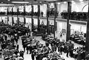 Lloyds Interior Late 1960s Print