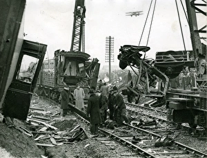 LMS Accident, Lichfield Trent Valley Railway Station, Lichfi LMS Accident, Lichfield Trent Valley Railway Station, Lichfi