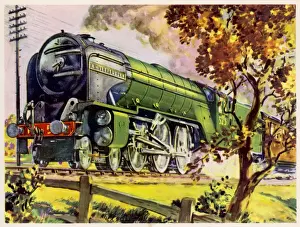 Vintage Railway Images UK Prints: Lner Pacific Class Loco