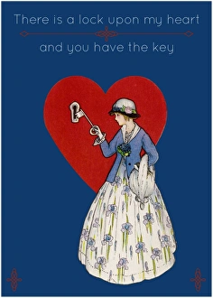 There is a lock upon my heart - and you have the key There is a lock upon my heart - and you have the key