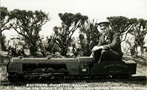 Locomotive Pacific, Southern Miniature Railway, Woking, En Locomotive Pacific, Southern Miniature Railway, Woking, En