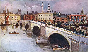 London Bridge over the River Thames, London London Bridge over the River Thames, London
