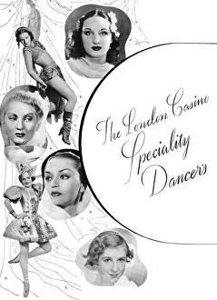 The London Casino Speciality Dancers in Montmartre a Minuit The London Casino Speciality Dancers in Montmartre a Minuit