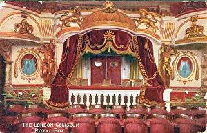 London Coliseum - the Royal Box London Coliseum - the Royal Box
