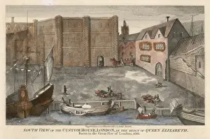 Custom House London Prints: London / Custom House / 1663