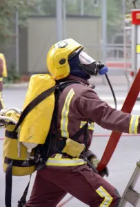 Training Prints: London Fire Brigade Recruits in Basic Training Print