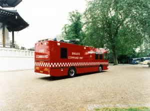 London Fire Brigade Command Unit Print