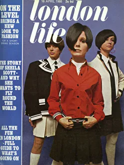 London Life cover - On the Level - 1960s fashions London Life cover - On the Level - 1960s fashions