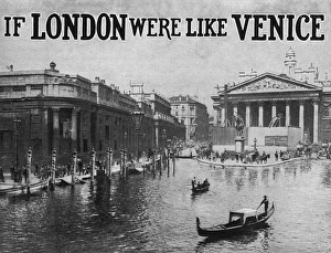 If London were like Venice - Bank and Royal Exchange If London were like Venice - Bank and Royal Exchange