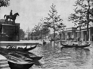 If London were like Venice - Hyde Park Corner If London were like Venice - Hyde Park Corner