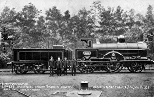 London & North Western Railway engine, Charles Dickens London & North Western Railway engine, Charles Dickens