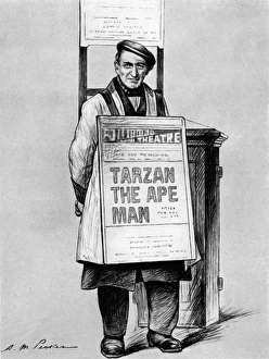 London Street Types - the sandwich man London Street Types - the sandwich man