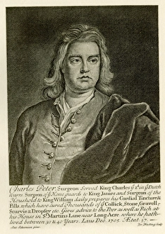 London Trade Card - Charles Peter, Surgeon London Trade Card - Charles Peter, Surgeon