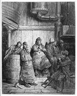 Dore Illustrations Prints: London Workmen / Dore