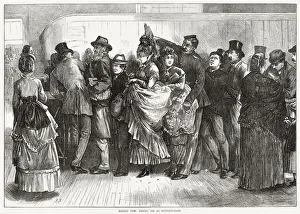 A long queue to buy railway tickets - and an opportunity for casual flirtation A long queue to buy railway tickets - and an opportunity for casual flirtation