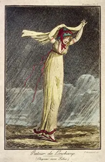 Rainy Day Scene Prints: Back from Longchamp 1799