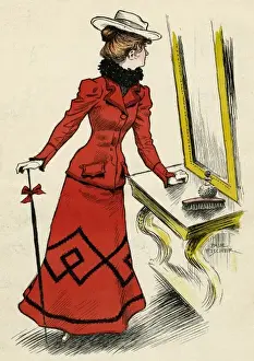 Mirror Reflection Prints: Last Look in Mirror