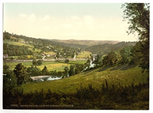Looking towards Lydbrook, Kerne Bridge, England Looking towards Lydbrook, Kerne Bridge, England