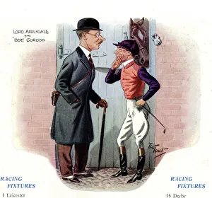 Lord Allendale and Bert Gordon, racing fixtures Lord Allendale and Bert Gordon, racing fixtures
