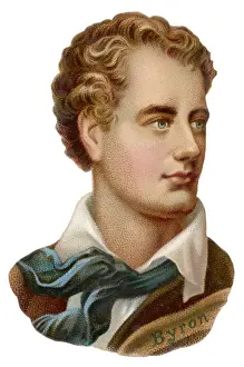 Victorian Era Poetry Prints: Lord Byron Scrap